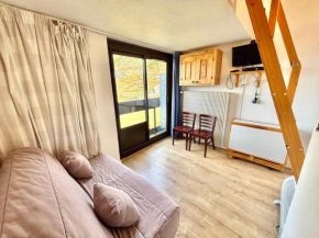 Studio économique 2 pers. avec balcon aux Menuires, animaux admis - FR-1-452-160 Les Ménuires